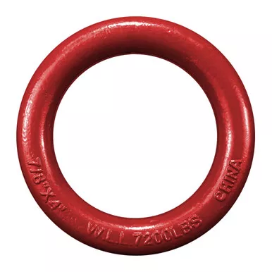 1-1/8" x 6" Weldless Round Ring - 10400 lbs WLL