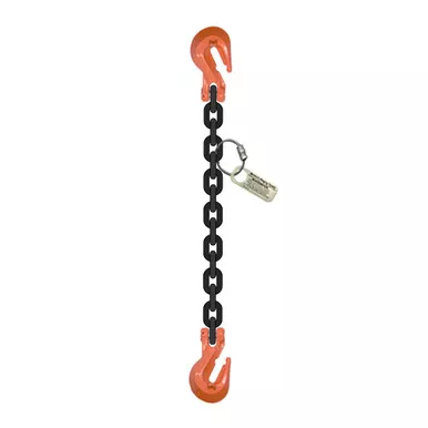 1/2" x 10 ft Type SGG Single Leg Grade 100 Chain Sling - 15000 lbs WLL