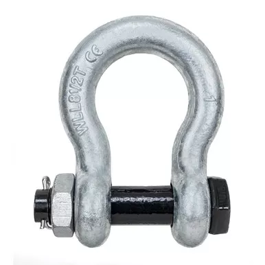 1-3/8" Bolt Type Anchor Shackle - 13-1/2 Ton WLL