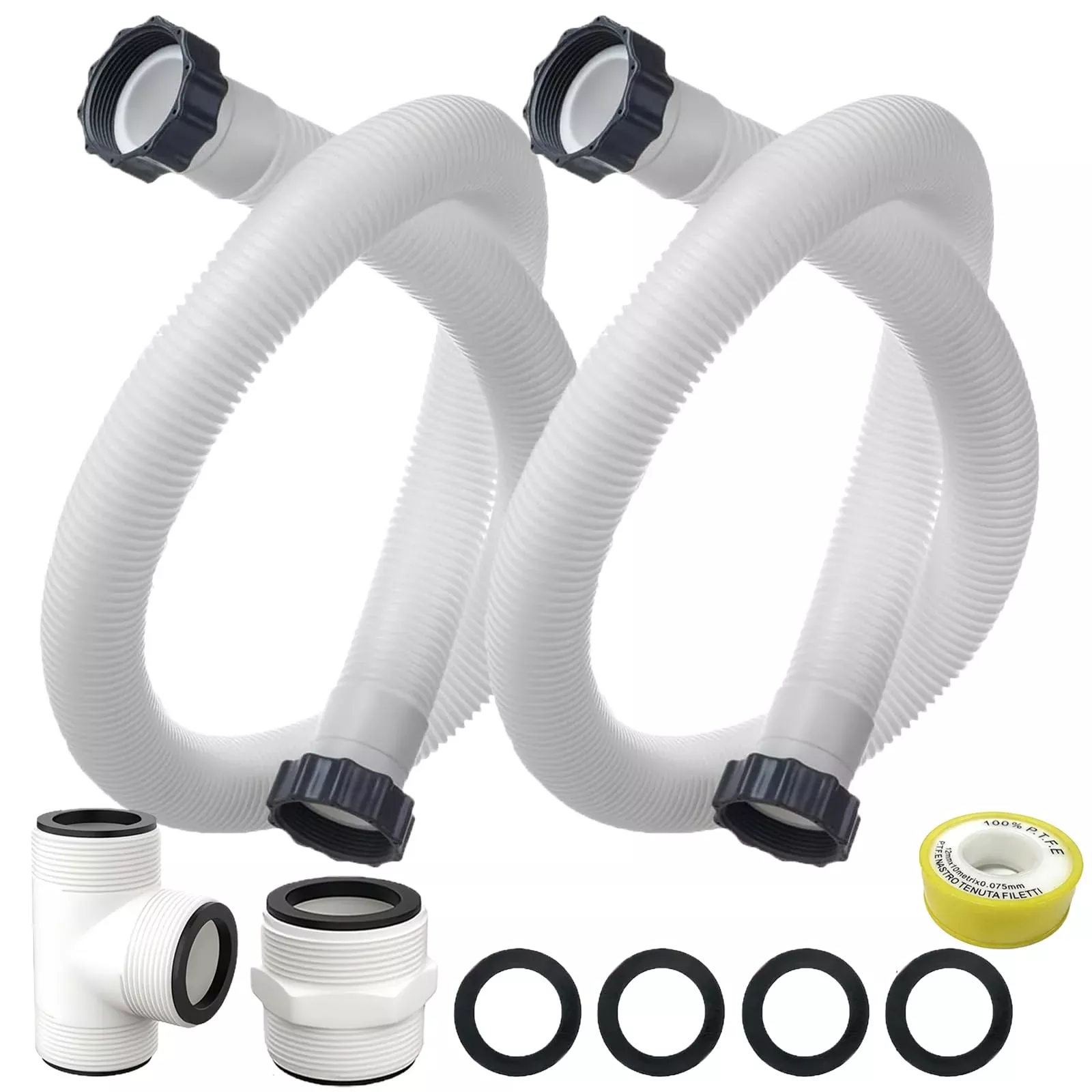 1.5 Inch Pool Hoses for Above Ground Pools, 1.5'' x 59