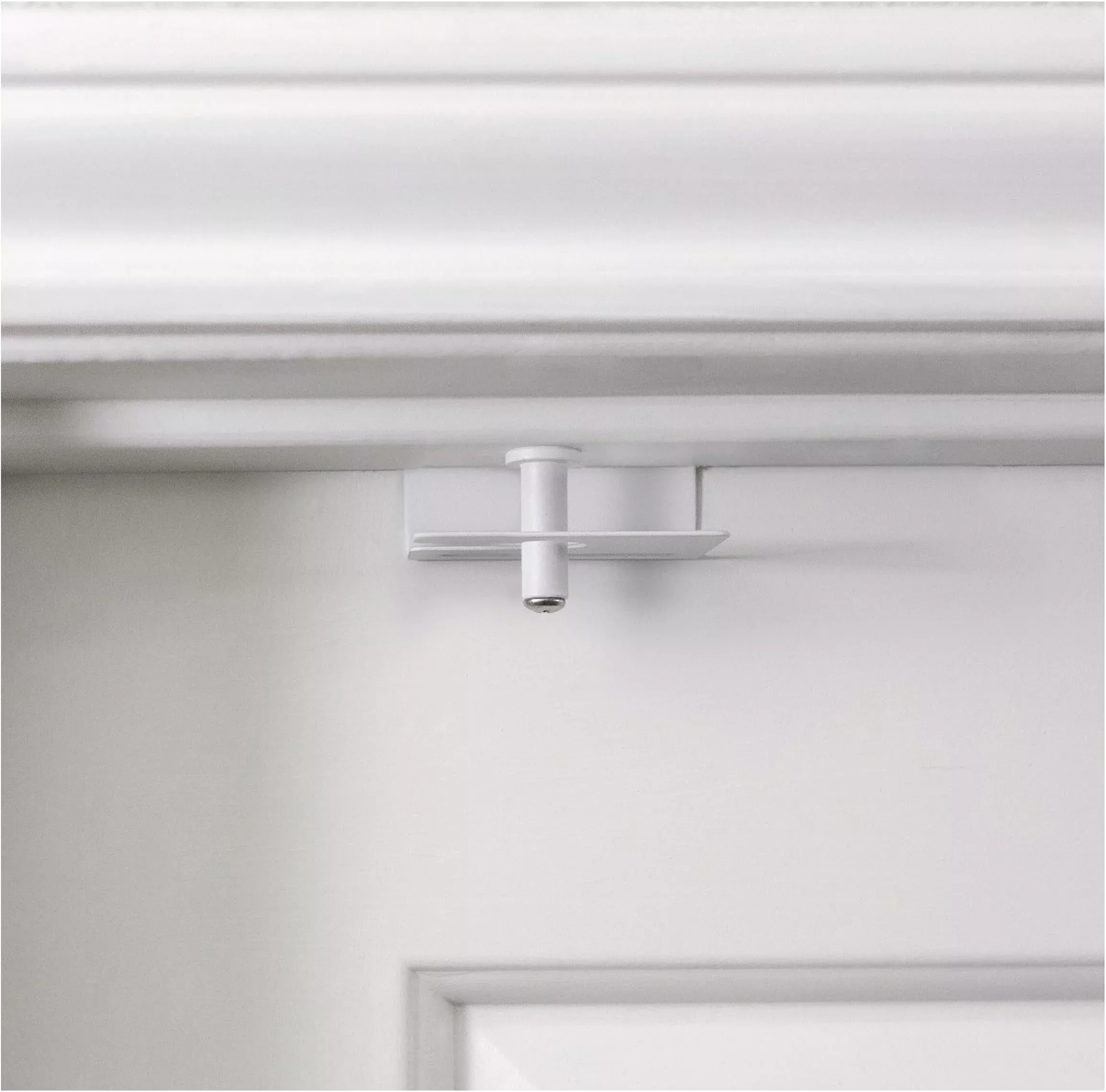 2 Pack – GlideLok Child Safety Door Top Lock | for Interior & Exterior Doors | Lock & Unlock from Both Sides | Stop Kids, Pets, Dogs & Cats from Opening Doors