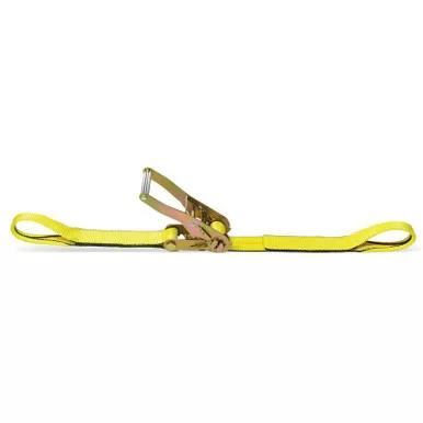 2" x 30 ft Sewn Loop Ratchet Strap - 3335 lbs WLL