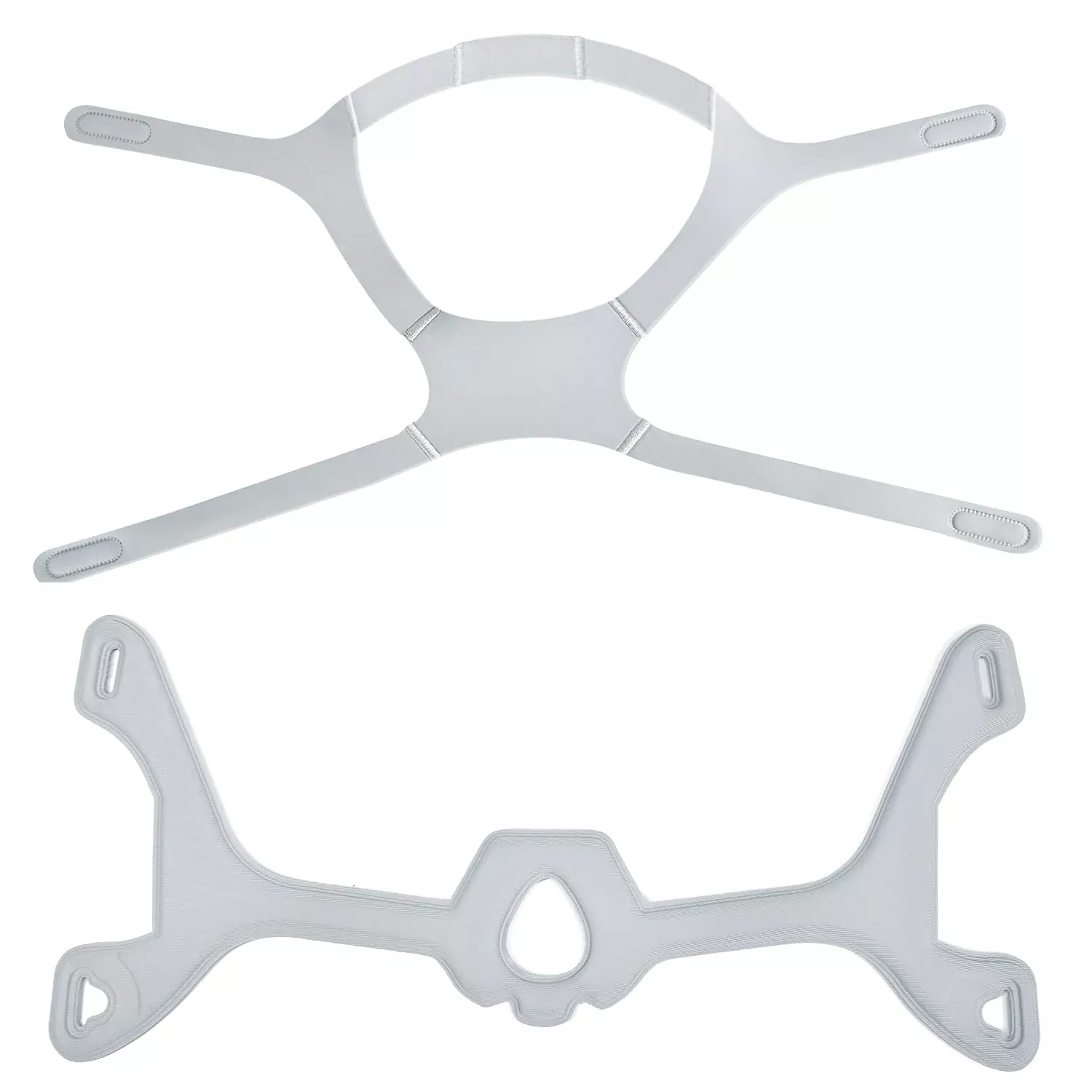 2PCS CPAP Headgear and Frame for WISP - Include Headgear Replacement and Fabric Frame, Snugly Fit &Effectively Reducing Air Leaks, No Clips, Great Value Supplies by Medihealer