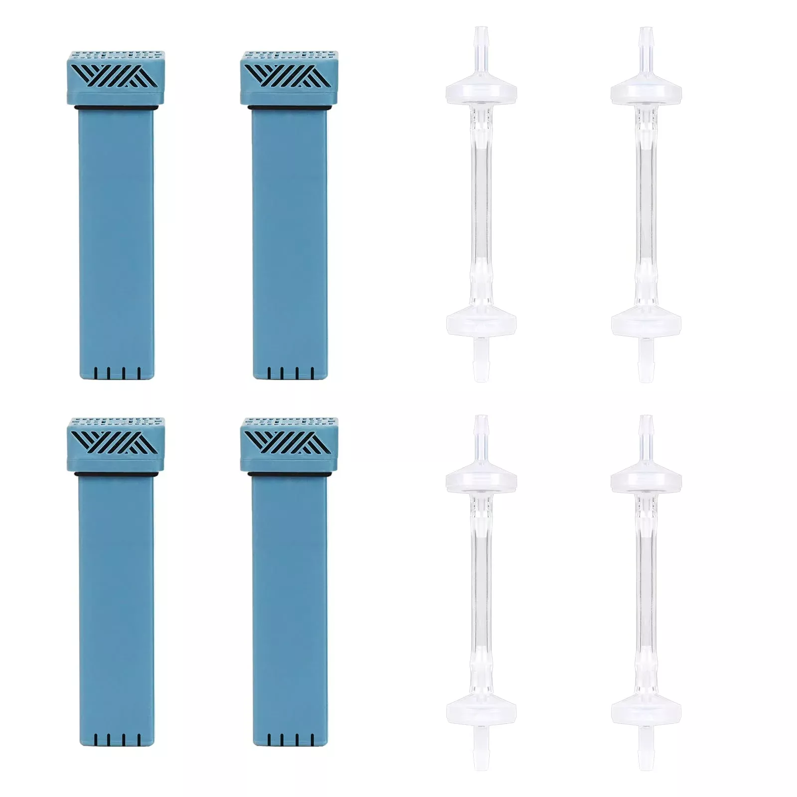 (4pcs) Compatible with SC 2 Filter Replacement Kit, Containing 4 Filter Cartridges and 4 Check Valves.