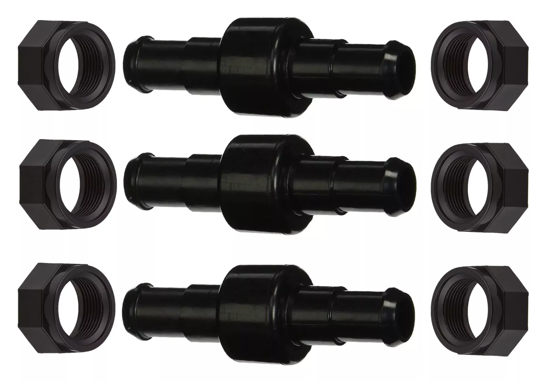Amptyhub 3900 Sport, 280, 380 Pool Cleaner Hose Swivel D21 Replacement For Zodiac Polaris 3900 Sport, 280 Black Max F5B, TR35P Pool Cleaners (3 Pack)