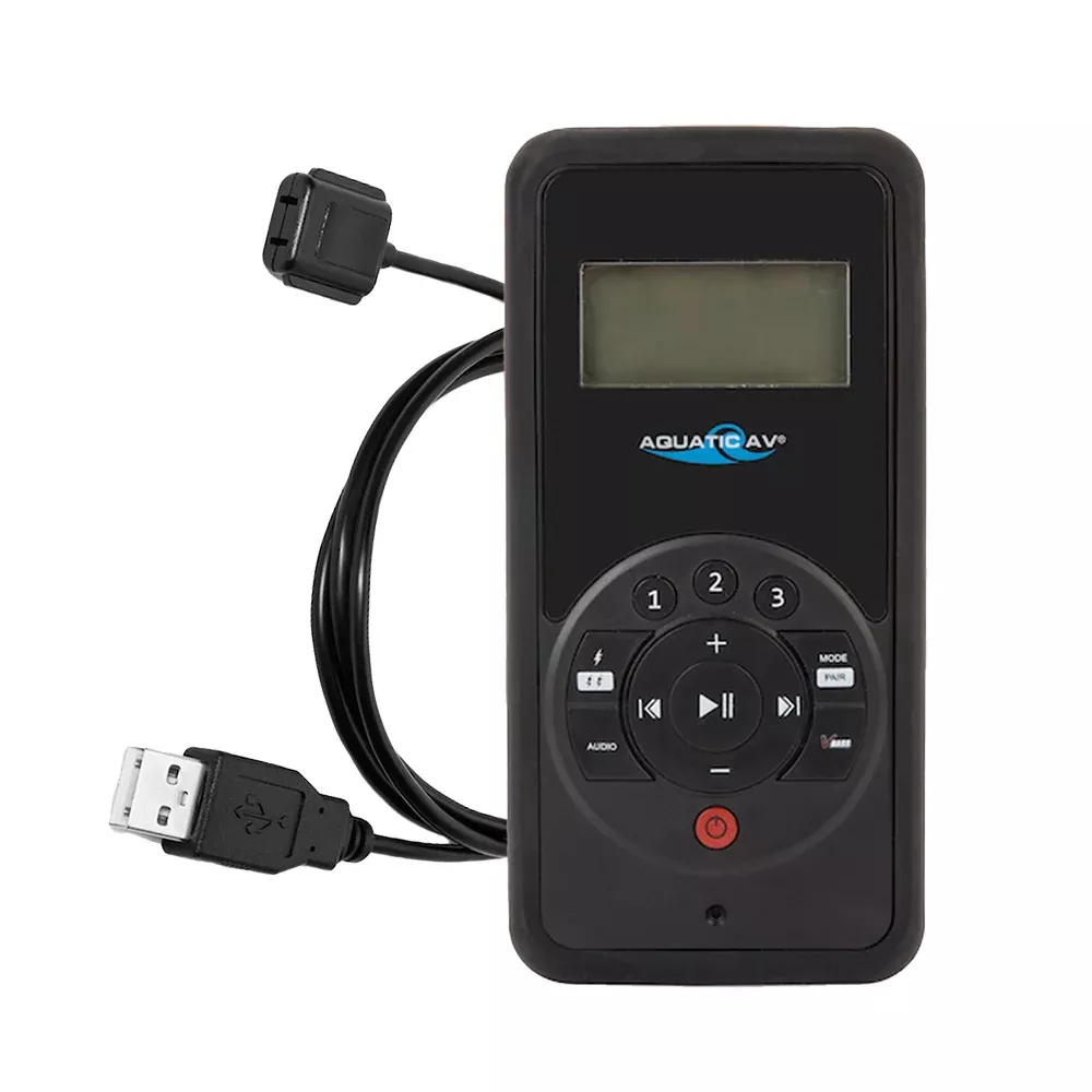Aquativ AV RF6 Wireless Remote Control + Charging Cradle