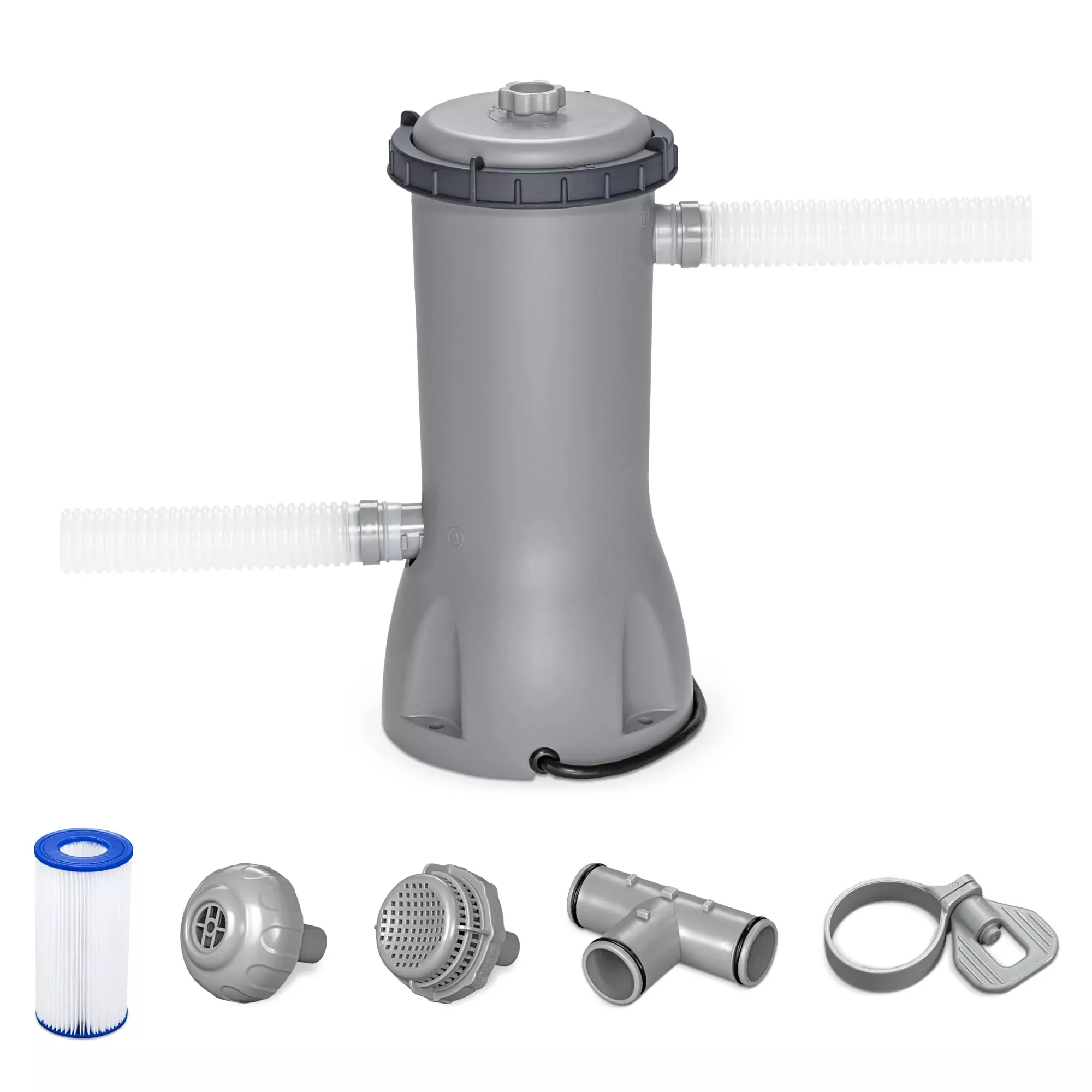 Bestway 1,000 GPH Filter Pump for Above Ground Swimming Pool with Type III-A /C Cartridge