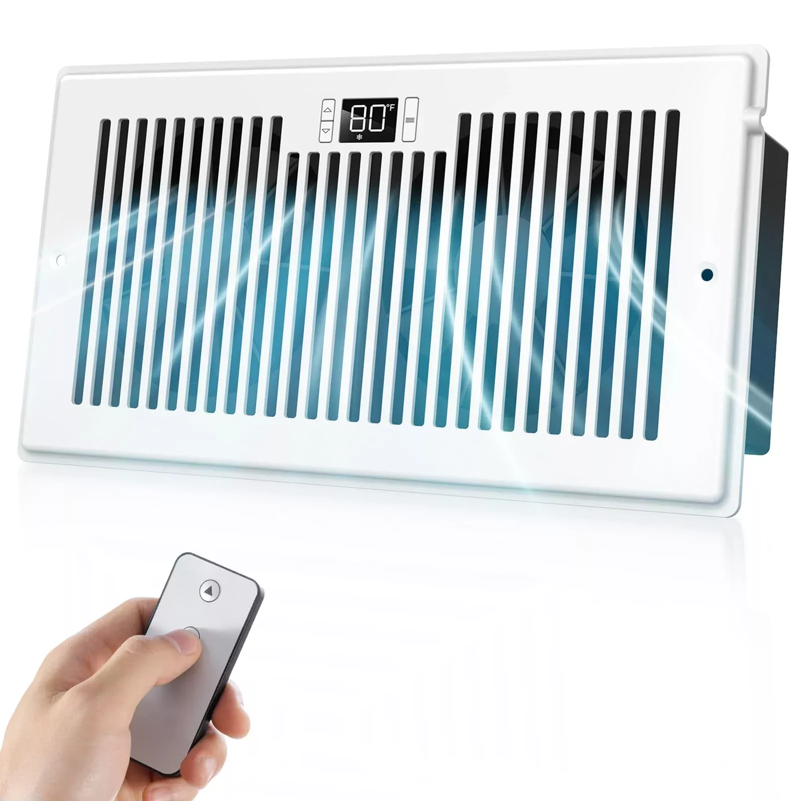 BIOWIND Quiet Register Booster Fan Fits 6