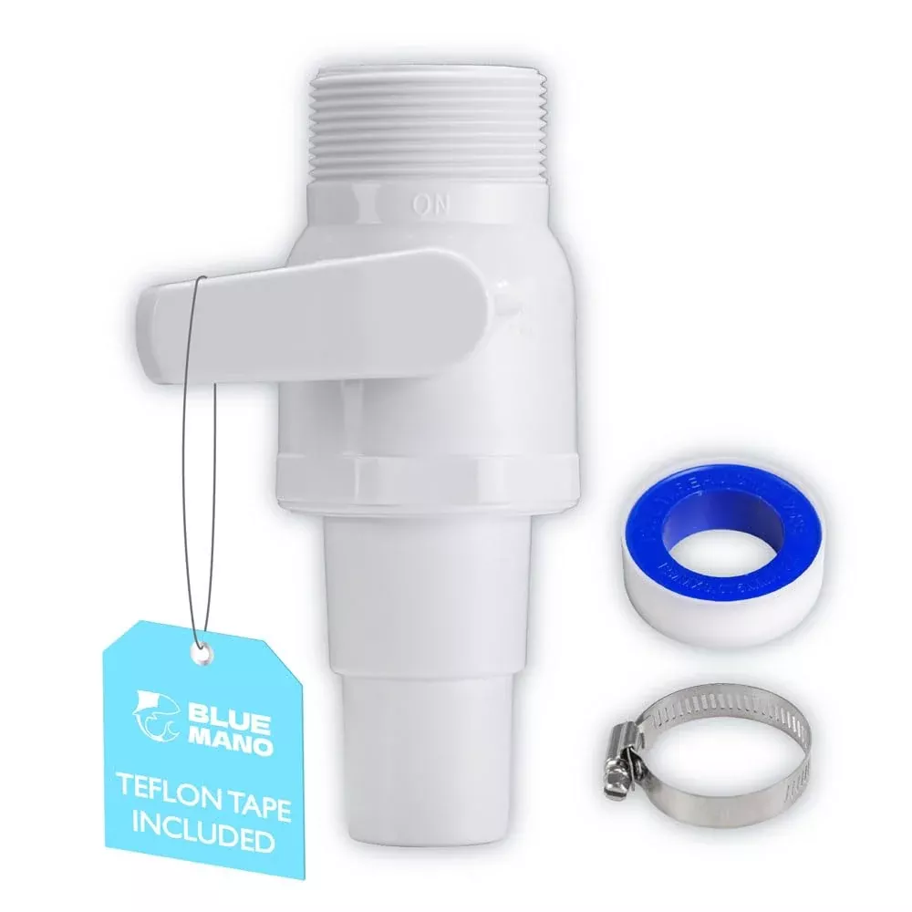 Blue Mano Upgrade 2-Way Ball Valve, 1.5