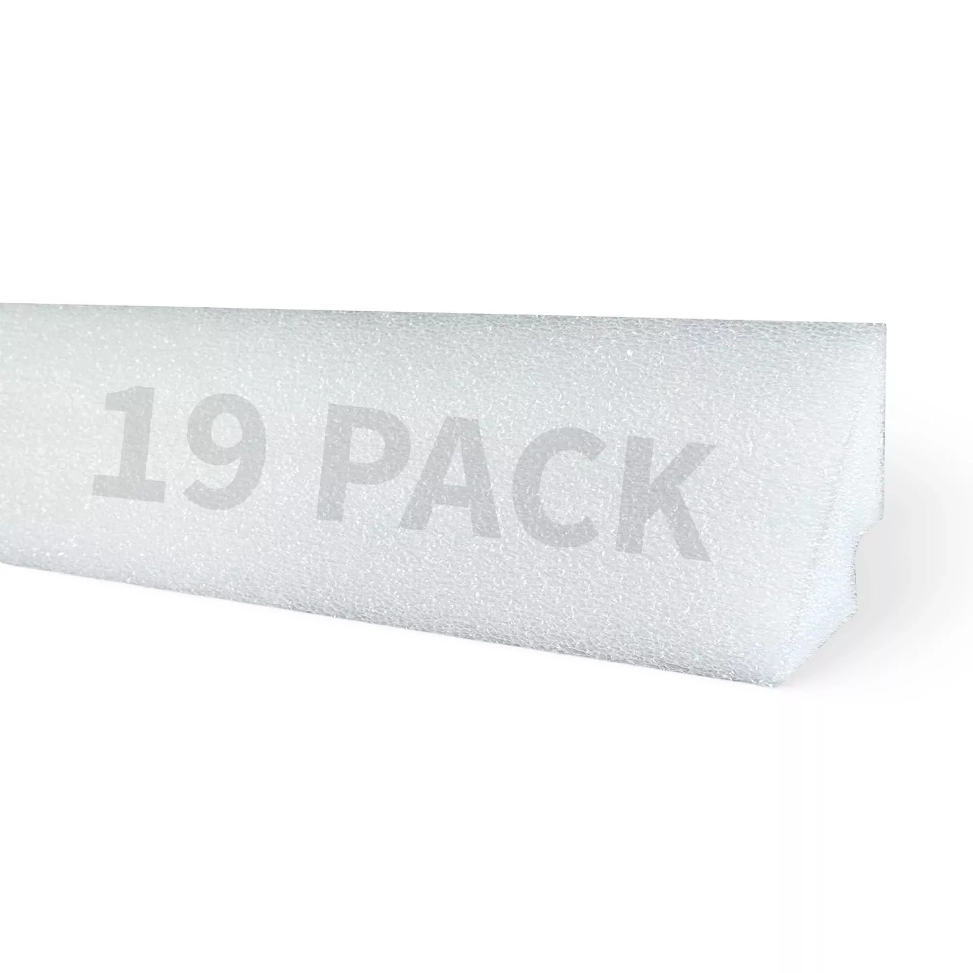Blue Wave Peel and Stick Pool Cove for Above Ground Pools, 19-Pack – Resilient HDPE Construction – 77-Ft of Total Liner Coverage for up to 24-Ft Round or 16x32-Ft Oval Pools – Sand Cove Alternative