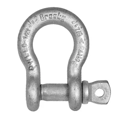 Crosby 3/4" G-209A Alloy Screw Pin Anchor Shackle - 7 Ton WLL - #1017538
