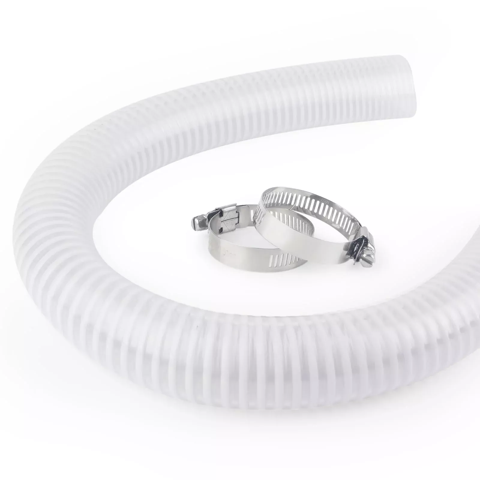 IWIWE 1 1 /2 Inch Swimming Pool Replacement Hose Pool Filter Pump Connection PVC Hose For Above Ground Pools 1.5