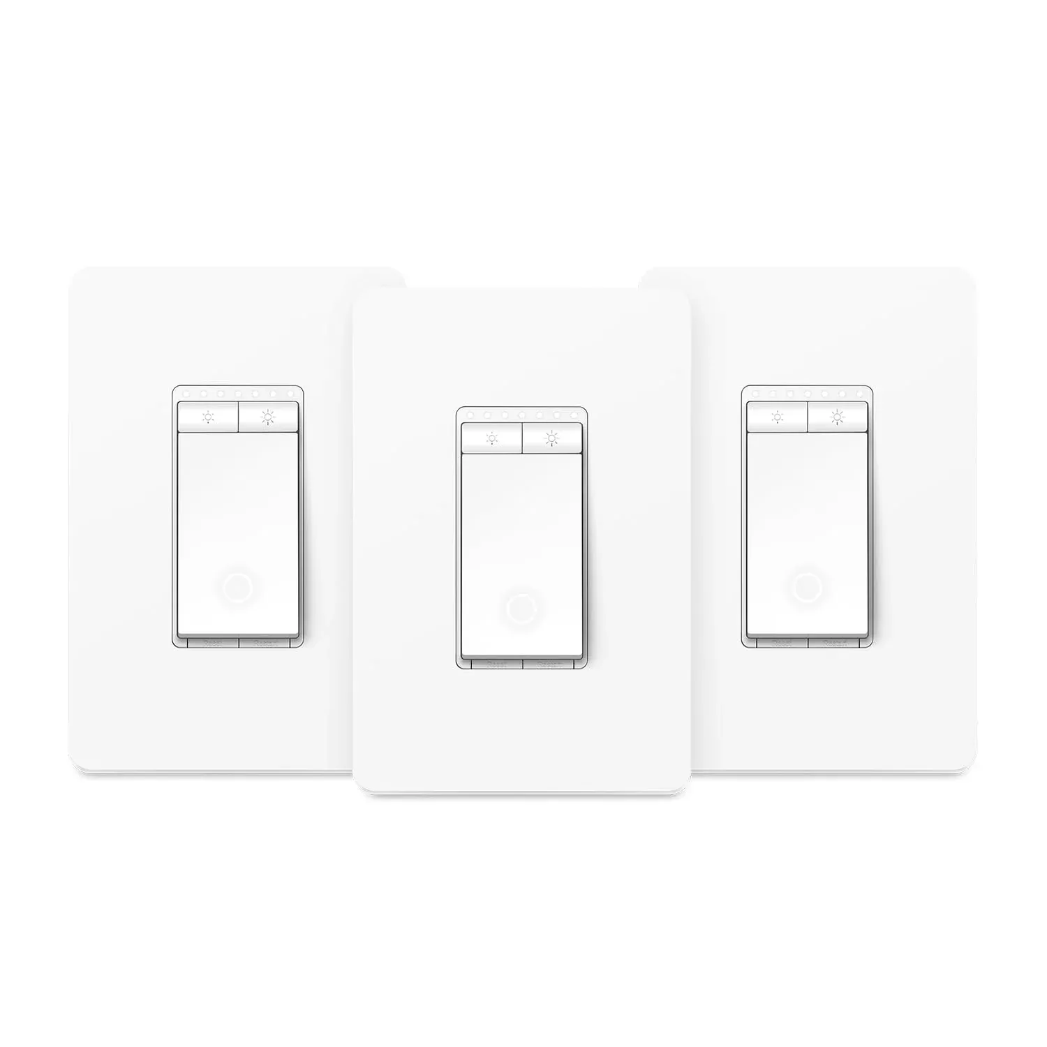 Kasa Smart Dimmer Switch HS220P3, Single Pole, Needs Neutral Wire, 2.4GHz Wi-Fi Light Switch Works with Alexa and Google Home, UL Certified,, No Hub Required, 3-Pack