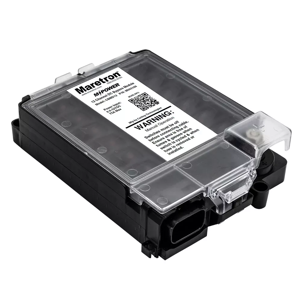 Maretron 12 Circuit Bypass Module NMEA 2K w/o Fuse PackJumper Wire