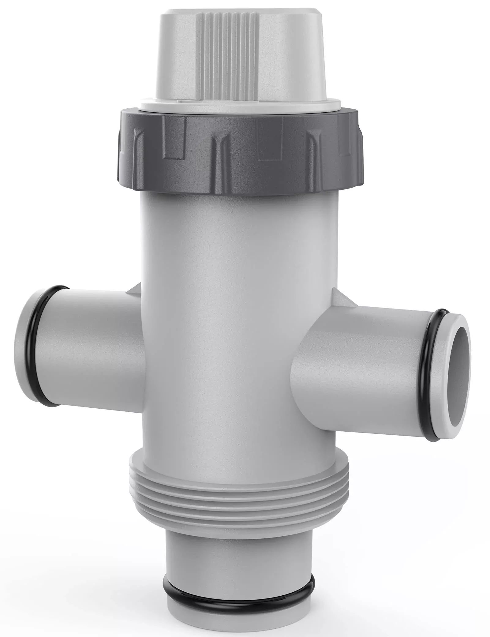 POOLHACKER Dual Split Hose Plunger Valve, Above Ground Pool Parts, Pool Accessories and Replacement Parts for Coleman