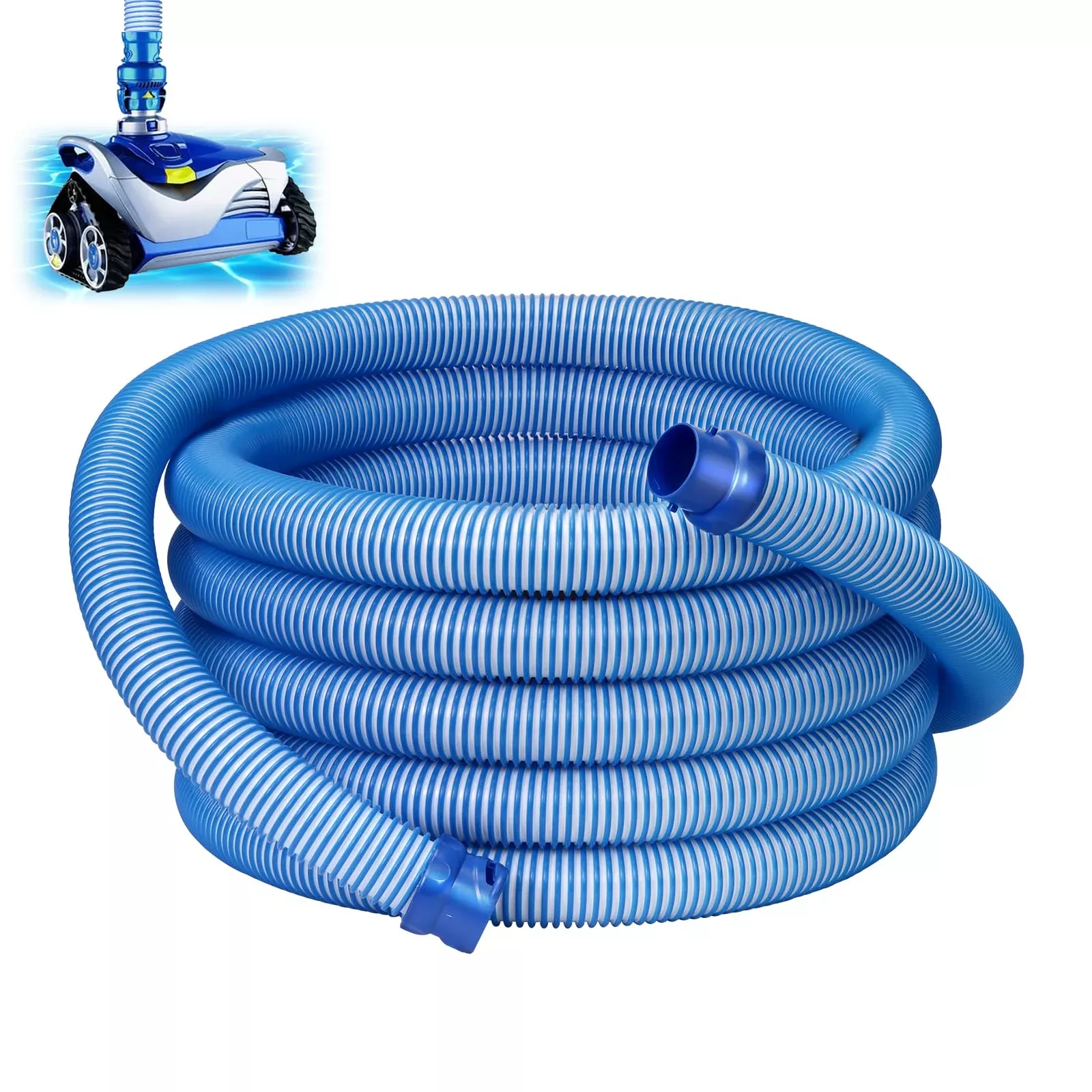 R0527700 Zodiac MX6 /MX8 Pool Cleaner Twist Lock Vacuum Hose Replacement Kit (25 Feet /Pack)