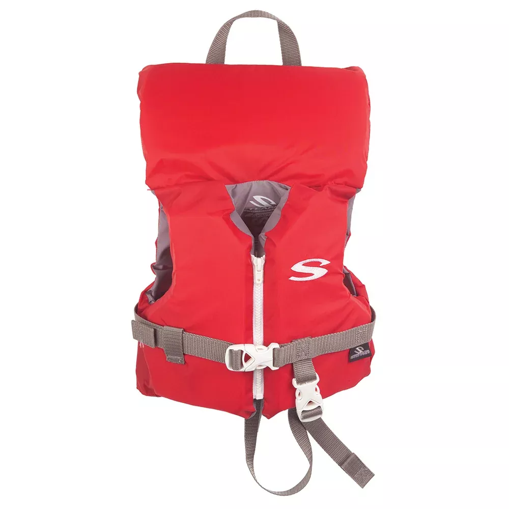 Stearns Classic Infant Life Jacket - Up to 30lbs - Red