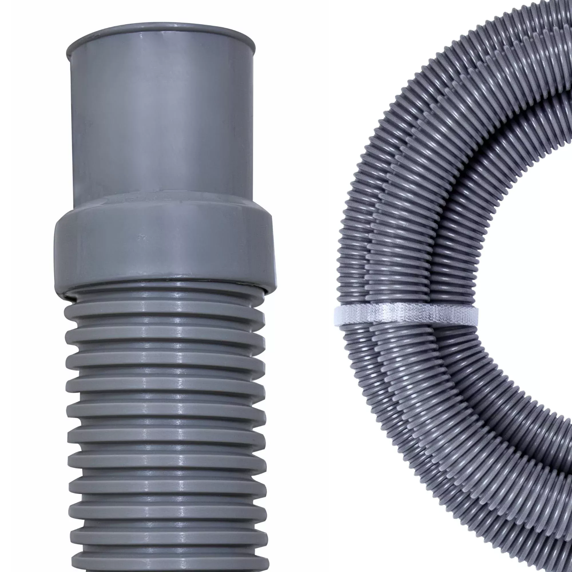 SWIMLINE HYDROTOOLS Pool Pump Filter Connection Hose W / Cuff | 1.5 Inch X 6 Foot | Heavy-Duty Flexible, Durable & Leakproof | Chemical & UV Resistant | For Above Ground Pools Skimmer Filters & Pumps