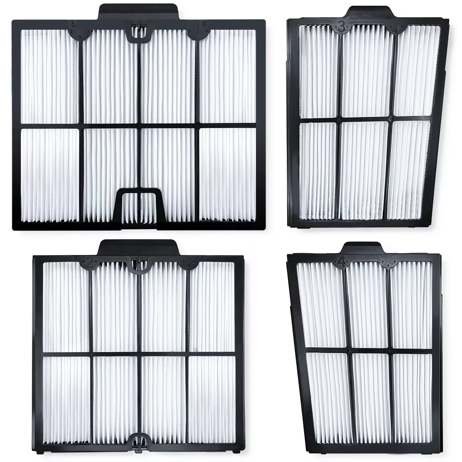 Ultra-Fine Filter Panels Compatible with Dolphin Robotic Pool Cleaners,Replace Part#9991467-R4,Pleated Cartridge Filter Replacement for Dolphin S200,Proteus DX4,Active 20,Active 30,M600,S300i