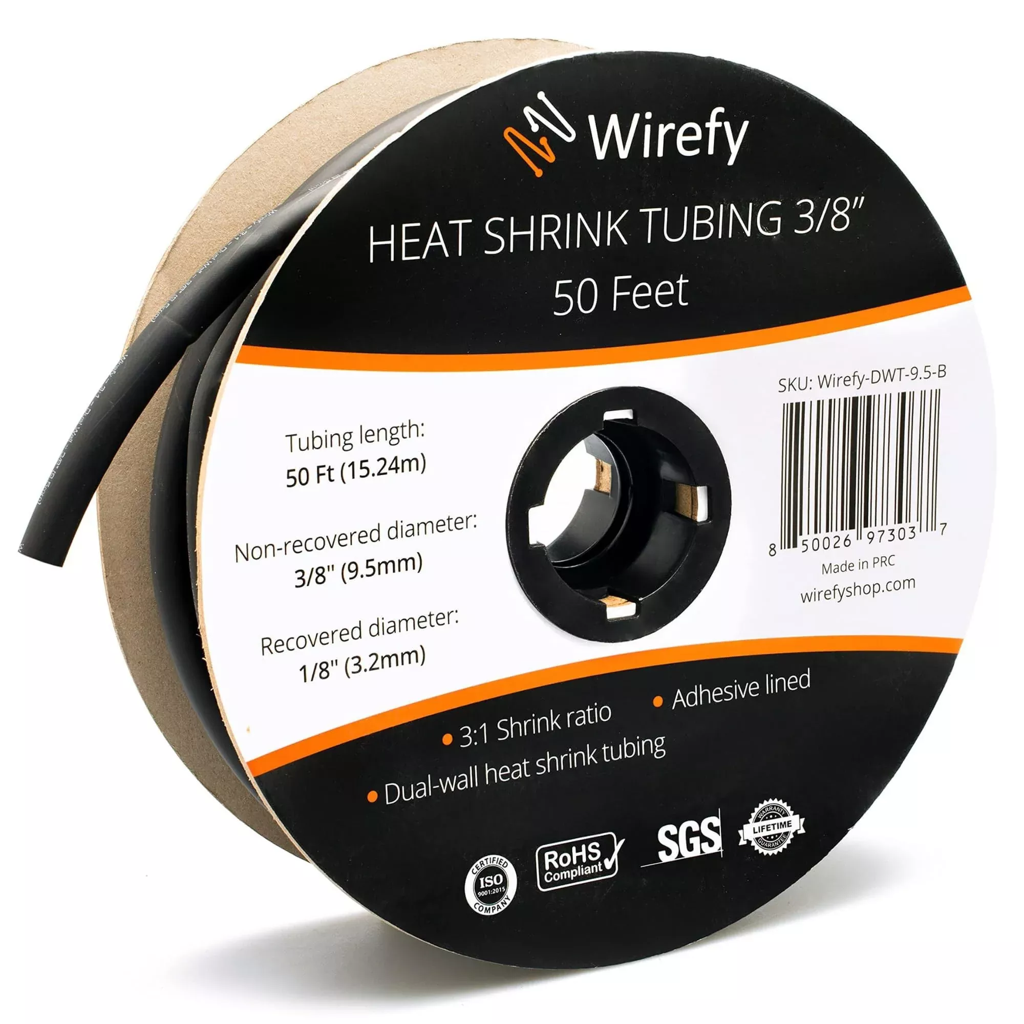 Wirefy | Heat Shrink Tubing - 3 /8