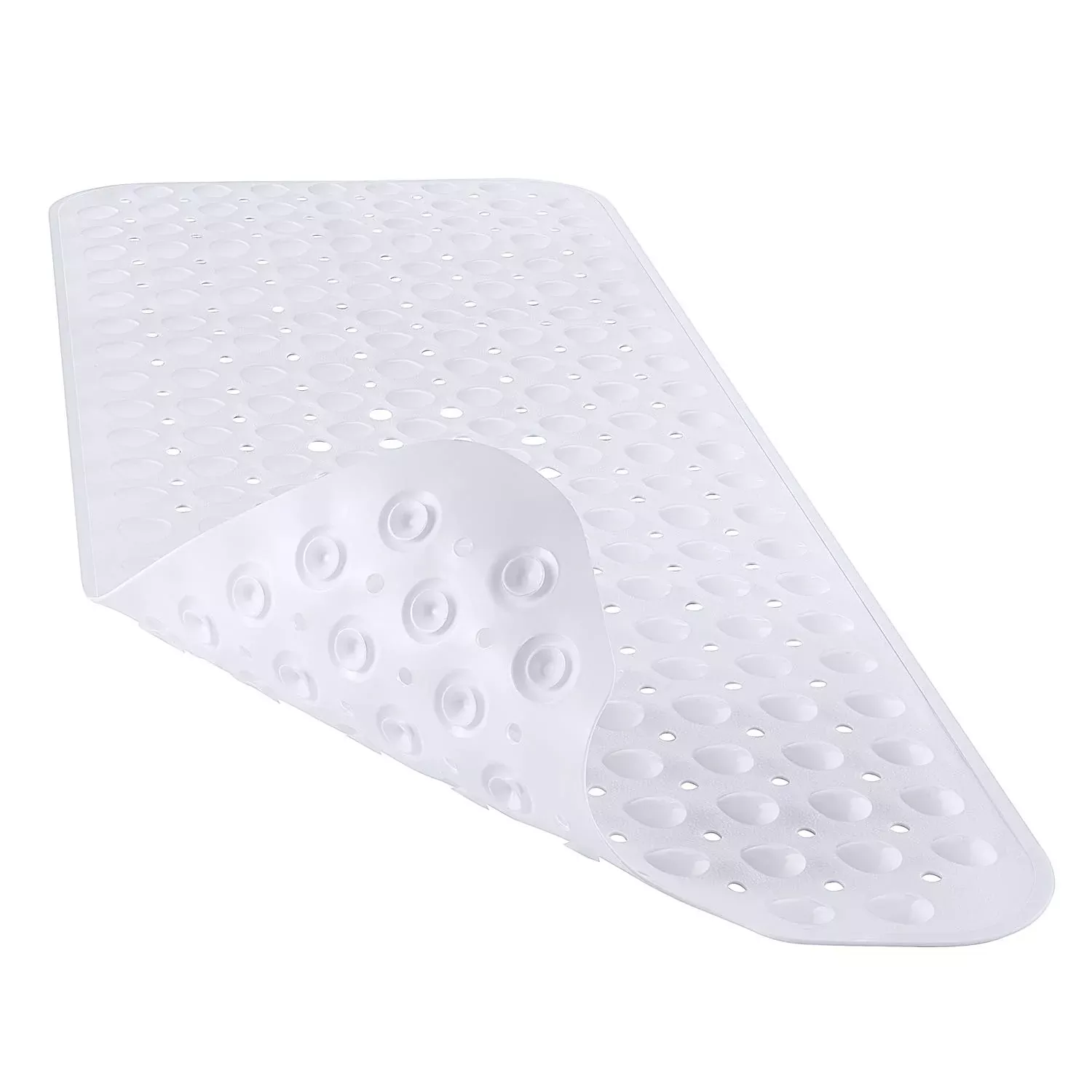 YINENN Bath and Shower Safety Mats 40x16 inch, Non Slip with Suction Cups for Bathroom Stall and Tub Floor, Extra Large and Machine Washable, Drain Holes Keep Bathtub Clean, Colored Cats