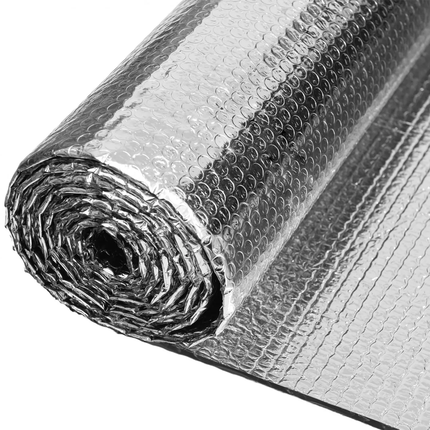 YoleShy Double Reflective Insulation 48 in X 10 FT RV Window Insulation for Summer Heat Reflective Window Film for Roof, Car, Garage Doors