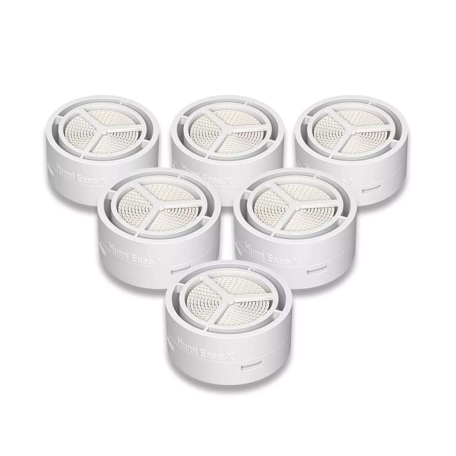 Yosopherier HME Filter, Replacement Cartridges for ResMed HumidX, Compatible with Airmini CPAP Machine & P10 Nasal Pillows, N20 and N30 Nasal Masks, 6-Pack Cartridges