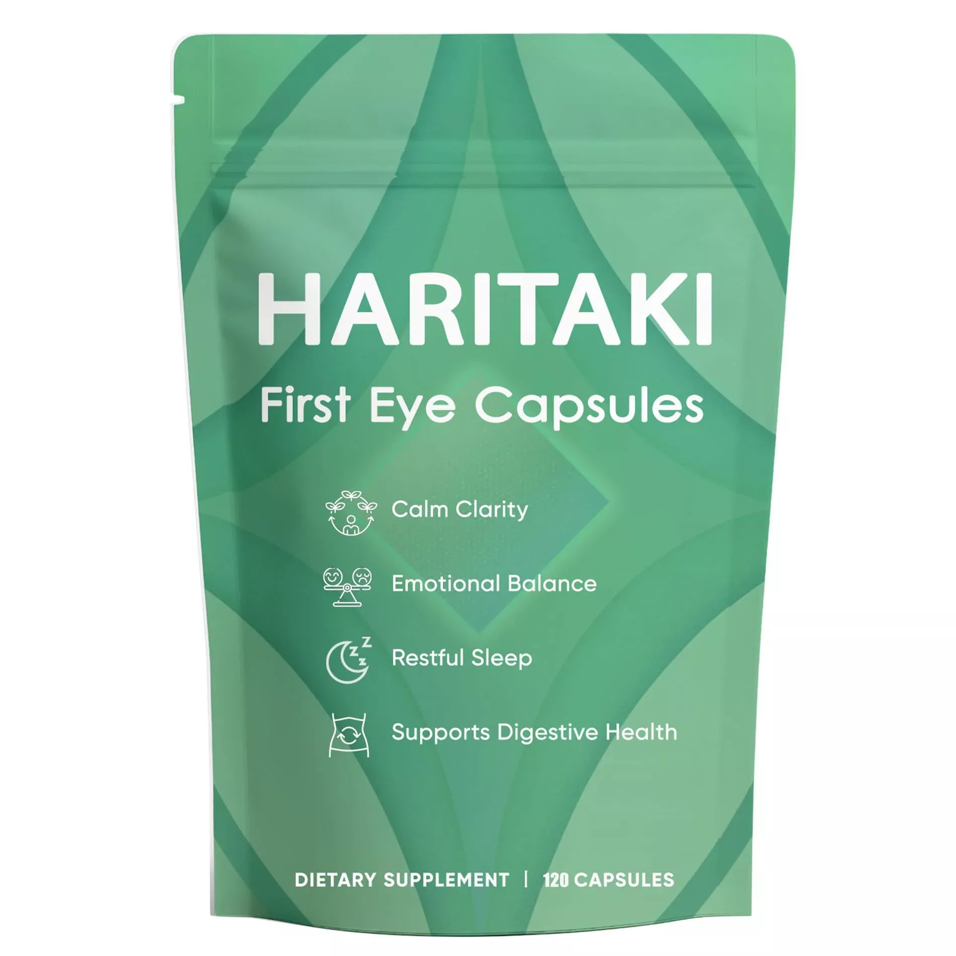 ZALPNUP Haritaki First Eye Capsules Organic – Digestive & Daily Wellness Support with Terminalia Chebula Fruit Extract, Clean Label Daily, Non GMO, Vegan 120 Capsules (1)
