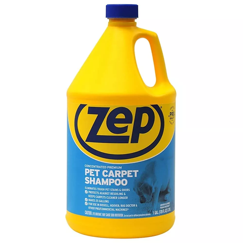 ZEP INC Carpet Shampoo, clear, 128 fl oz (Pack of 1)
